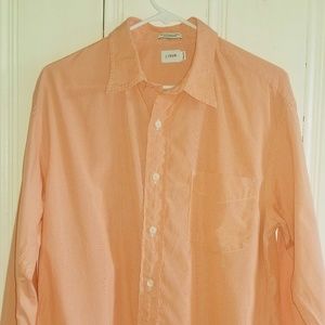 J.Crew mens used shirt long sleeve great condition
